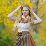 WonderMary бежевая блузка