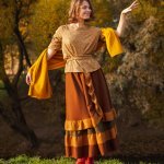 WonderMary юбка "Три цвета осени"