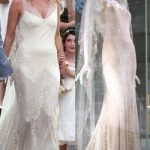 Свадебное бохо платье Кейт Мосс