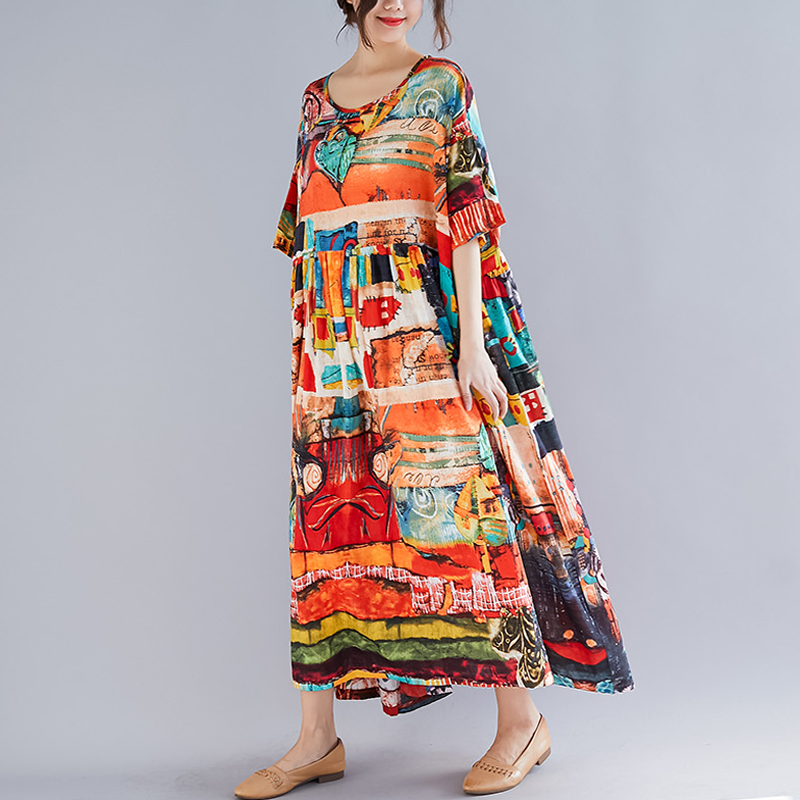 Wuxi платье с принтом