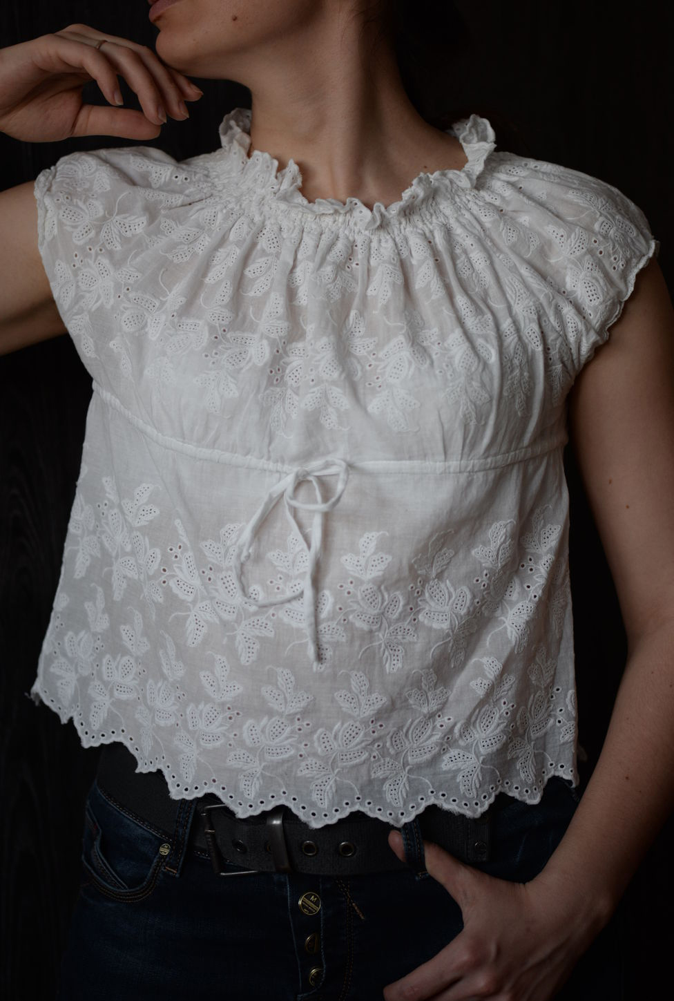 So-obraz белая блузка в стиле бохо в ассортименте