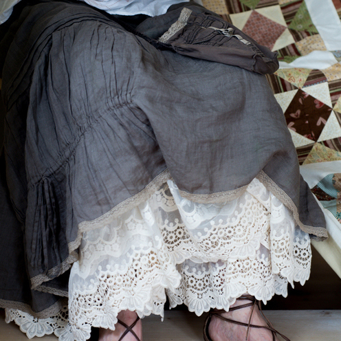 So-obraz комплект кружевная юбка и панталончики в стиле бохо