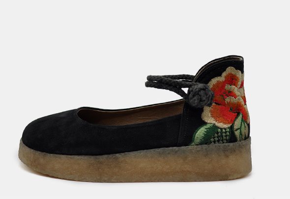 Artmu туфли с цветами на пятке