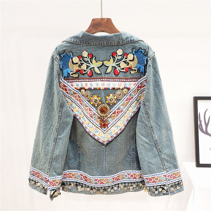 MUSI джинсовка с декором