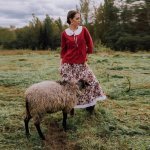 WonderMary юбка из льна с узором