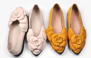 Artmu туфли с объёмным цветком