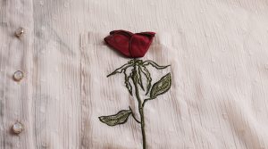 МОК рубашка с розами