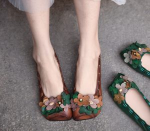 Artmu туфли с лесными цветами