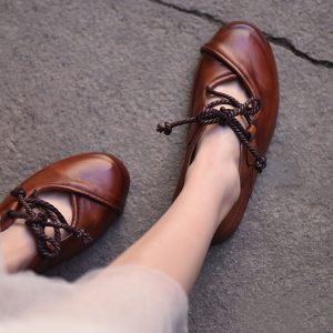 Artmu ретро-туфли со шнурком