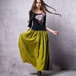 Artka плиссированная длинная юбка