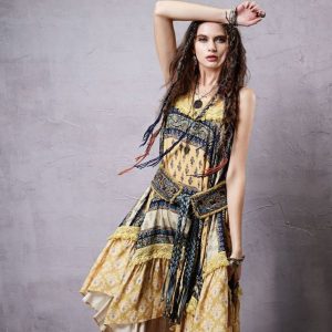 Artka платье с этно узорами
