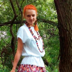 Nata Schu лёгкая блузка на лето в стиле бохо