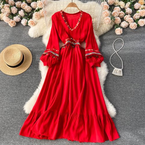 Ярко-красное платье (Серпухов)