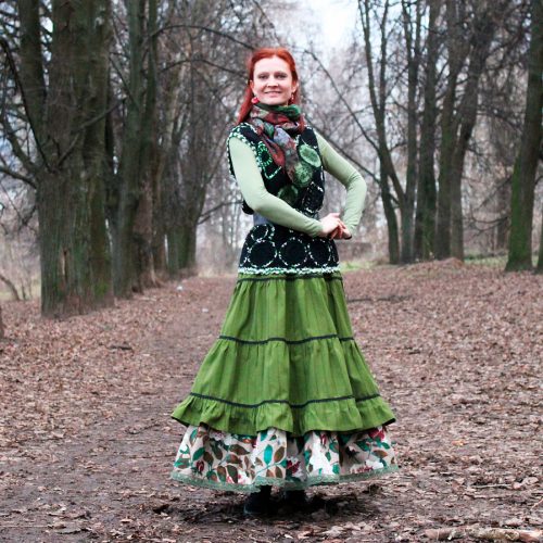 Nata Schu юбка шерстяная