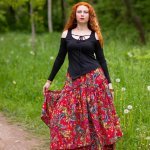 MIRANI Юбка "Восточный пейсли"
