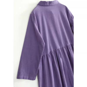 Фиолетовое платье из вельвета (Серпухов)